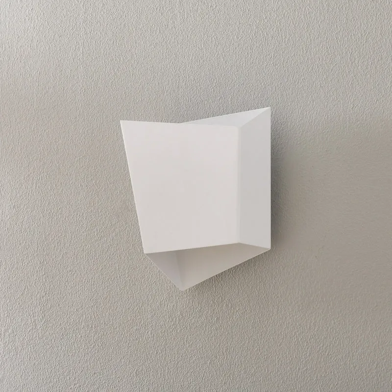 B-Ware Mantra Iluminación Wandleuchte Asimetric Wandleuchte Wandlicht aus Stahl GX53 we