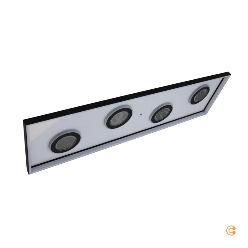 B-Ware Paul Neuhaus LED Deckenlampe Deckenleuchte Dune schwarz CCT dimmbar 100cm 542