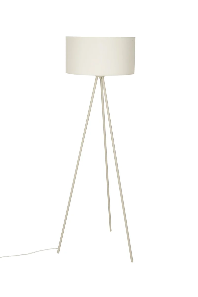 Stehlampe Susie Beige aus Metall | Elegantes Design für dein Zuhause