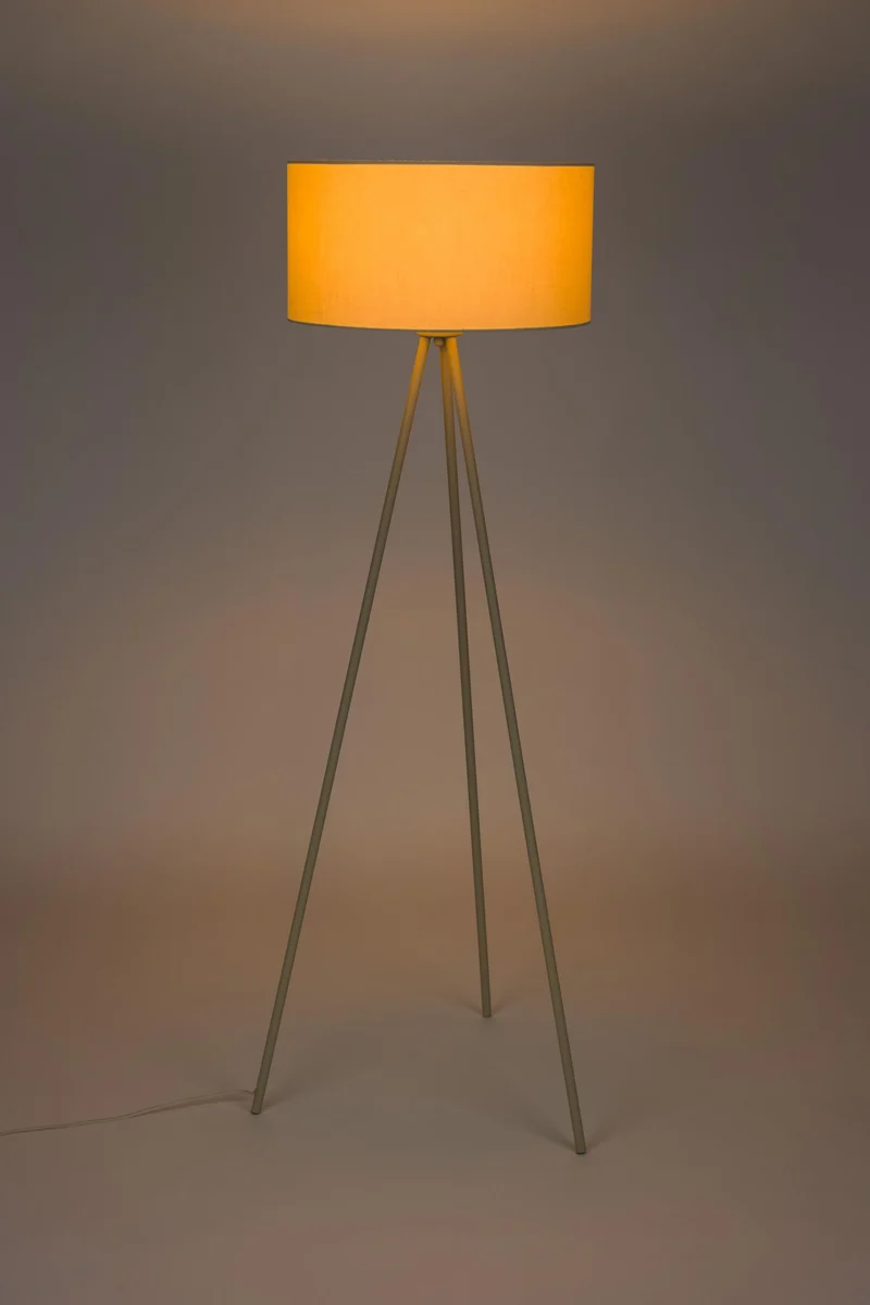 Stehlampe Susie Beige aus Metall | Elegantes Design für dein Zuhause