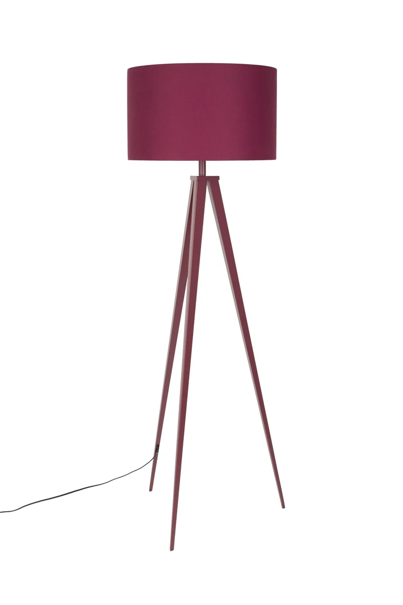 Stehlampe Tripod Marsala | Design-Leuchte von Zuiver in Rot