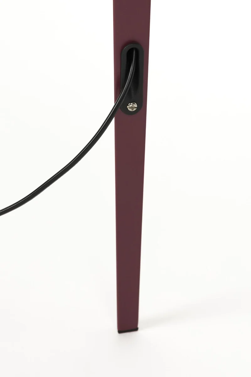 Stehlampe Tripod Marsala | Design-Leuchte von Zuiver in Rot