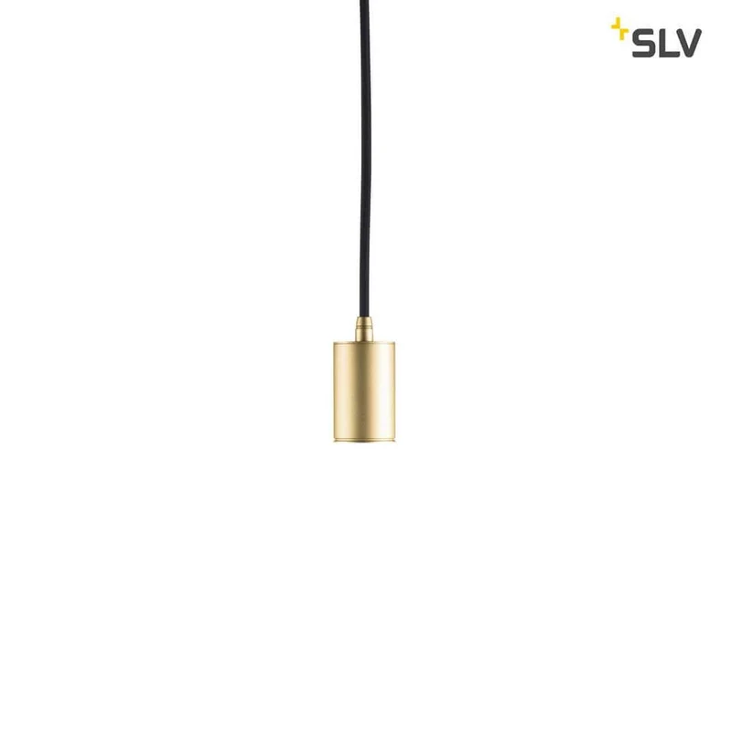 Fitu E27 Lampenfassung Soft Gold 5m mit offenen Kabelende