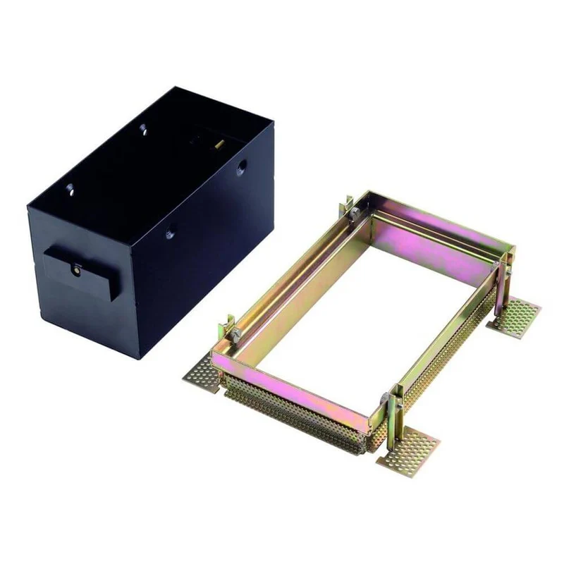Aixlight Pro 50 1 Frameless Einbaurahmen inkl. Einbau-Kit Schwarz