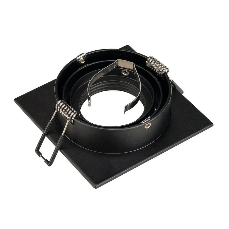 New Tria I GU10 Downlight eckig Schwarz max. 50W