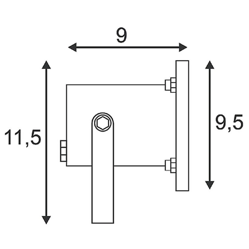 Nautilus Spike Edelstahl inkl. 1,5m Kabel und Stecker