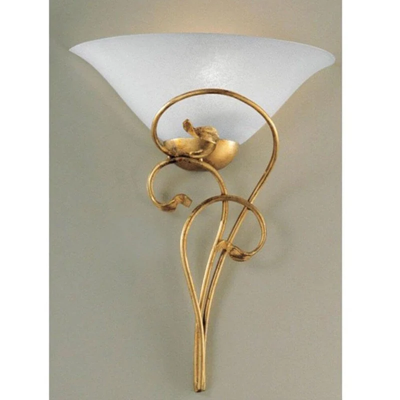 Cilenta Wandleuchte Gold-antik 51cm