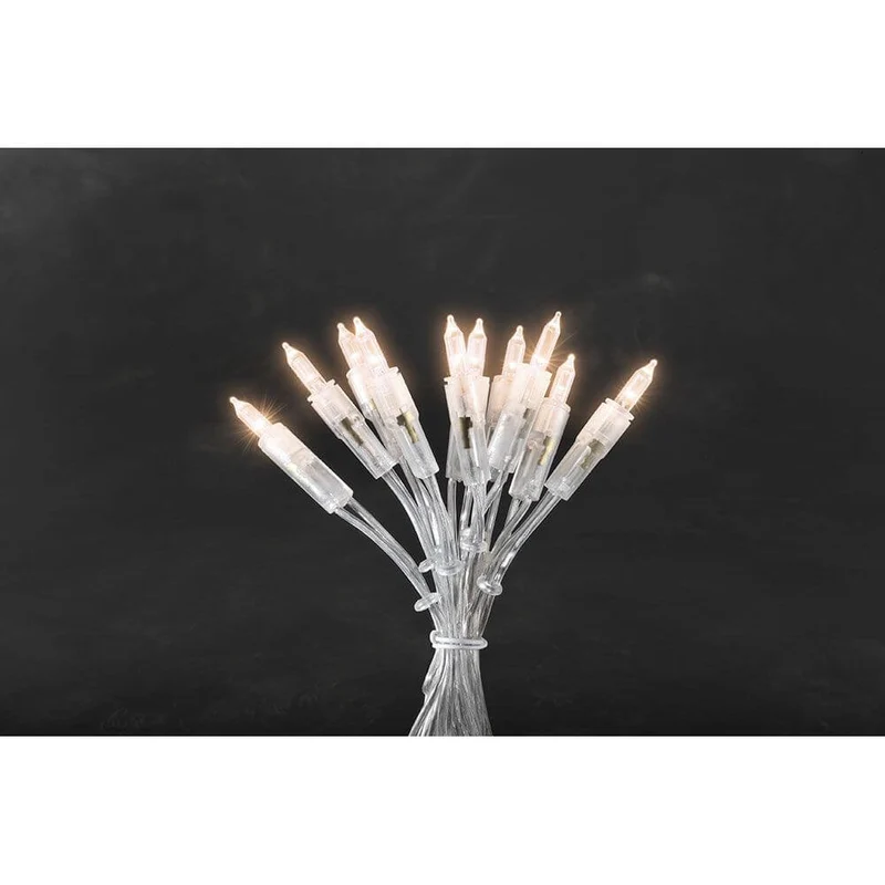 LED Minilichterkette 20 Warmweiße Dioden