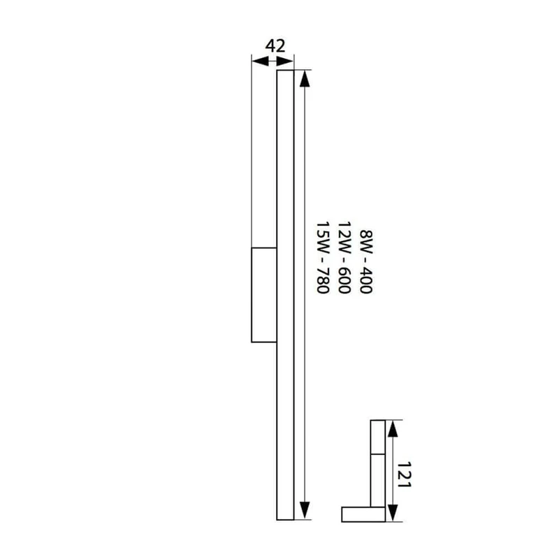 LED Spiegel Badleuchte Asto 90cm IP44 970lm 4000K