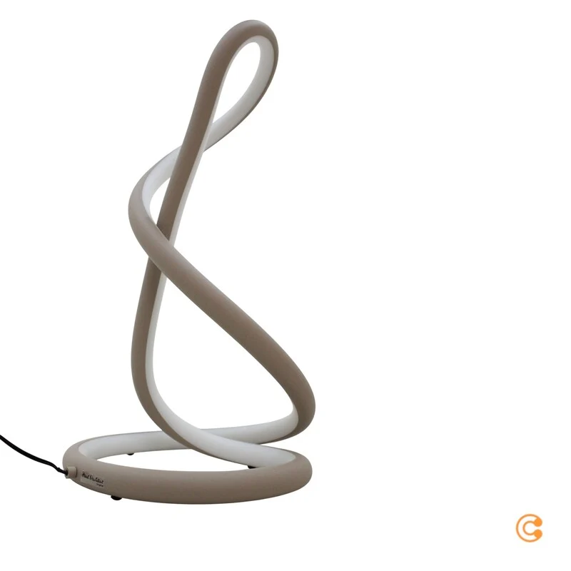 B-Ware Paul Neuhaus Tischleuchte Lampe TWIST LED Sandfarben Wohnzimmer Schreibtisch