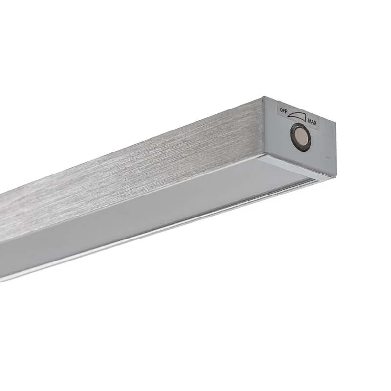 B-Ware LED Hängeleuchte Pendelleuchte Lucande Myron Aluminium Touch SIEHE TEXT/FOTO