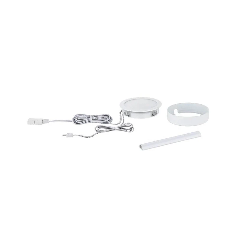 Clever LED Spot Disc Dim-to-Warm Weiß-Matt