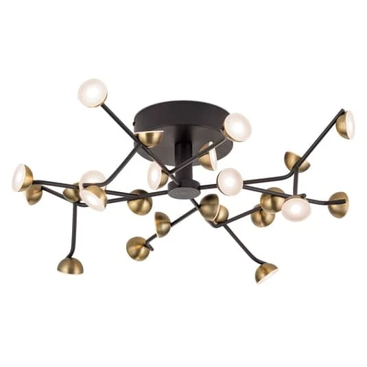 B-Ware Orion LED-Deckenlampe Blossom 24-flammig Deckenlampe Deko-Deckenlicht LED