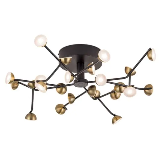 B-Ware Orion LED-Deckenlampe Blossom 24-flammig Deckenlampe Deko-Deckenlicht LED