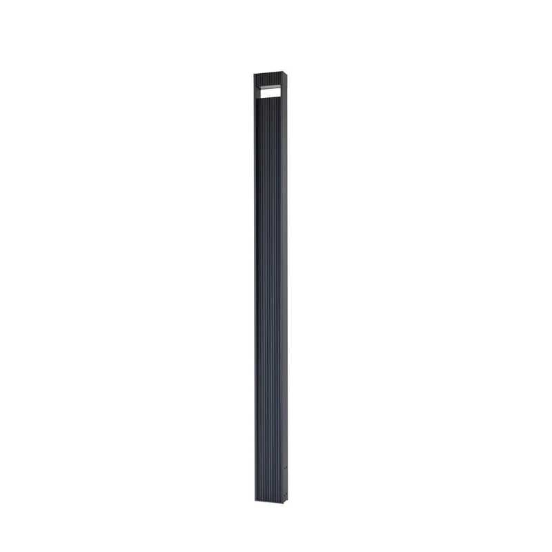 B-Ware Lucande LED-Außenleuchte Tavion Gartenlampe 230cm Lampe anthrazit Aluminium IP65
