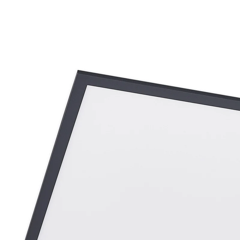 B-Ware Lindby Deckenleuchte Panel LED Lampe Leuchte Aluminium Kunststoff schwarz dimmba