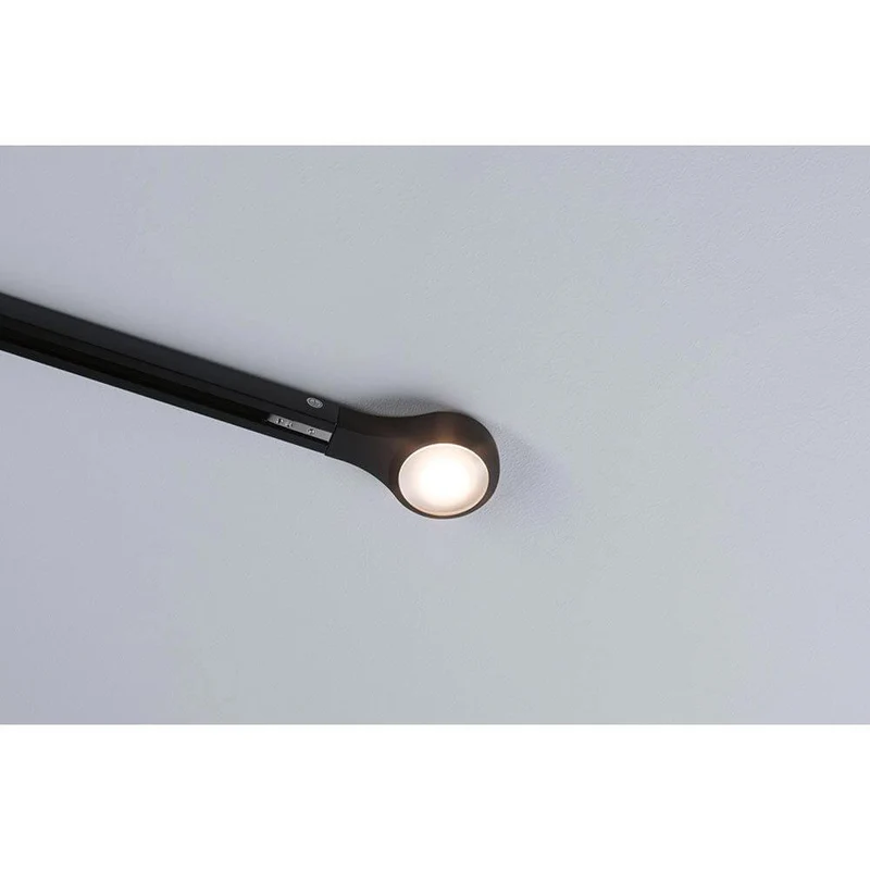 U-Rail Verbinder Endkappe 12,3x5,7cm Schwarz