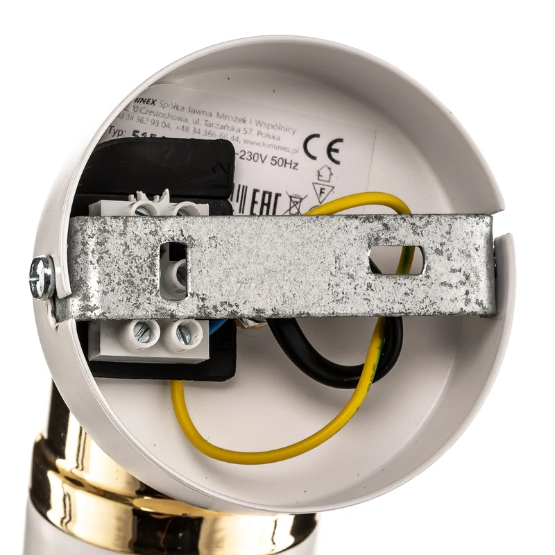 B-Ware Reno Deckenspot Deckenstrahler Spot Lampe Leuchte weiß gold einflammig