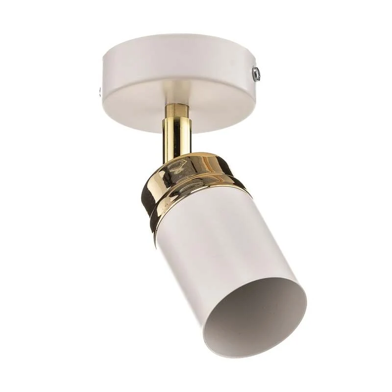 B-Ware Reno Deckenspot Deckenstrahler Spot Lampe Leuchte weiß gold einflammig