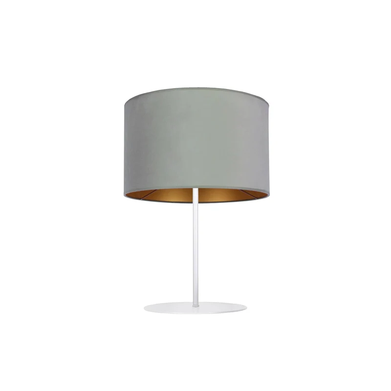 B-Ware Euluna Tischlampe Golden Roller Büroleuchte Schreibtischlampe E14 mintgrün g13