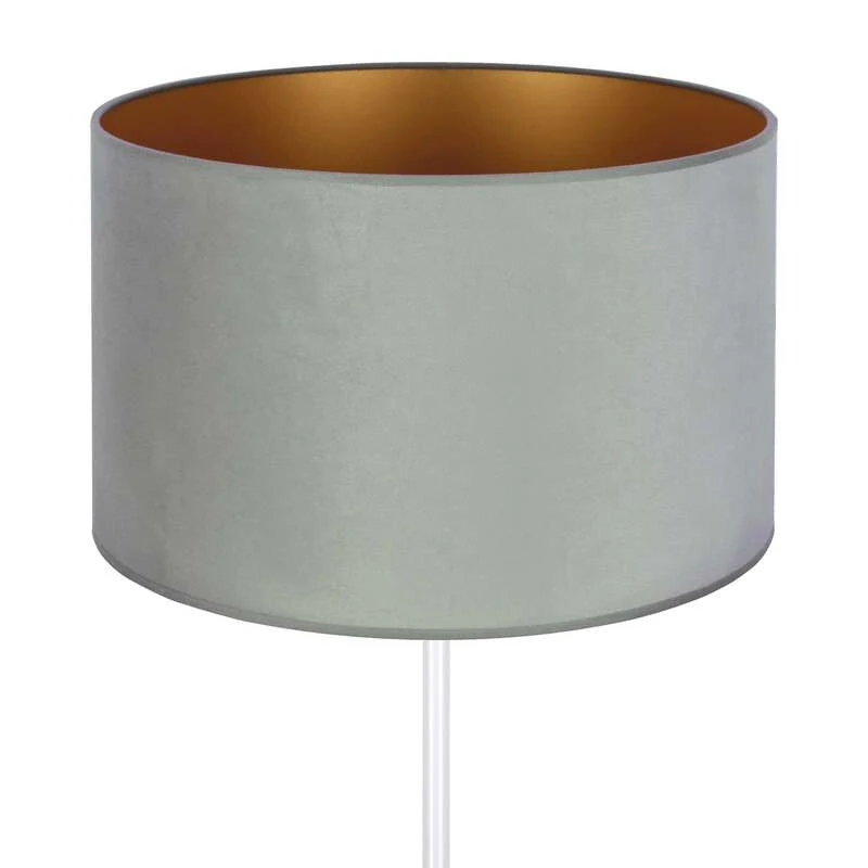 B-Ware Euluna Tischlampe Golden Roller Büroleuchte Schreibtischlampe E14 mintgrün gold