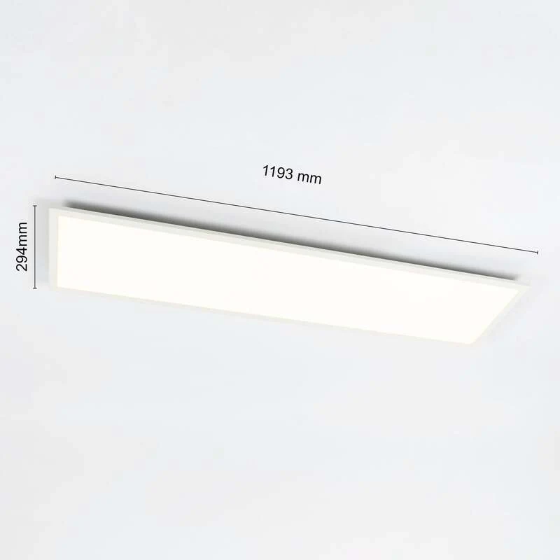 B-Ware Lindby LED Panel Deckenleuchte Leuchte Luay Weiß Fernbedienung SIEHE TEXT/FOTO