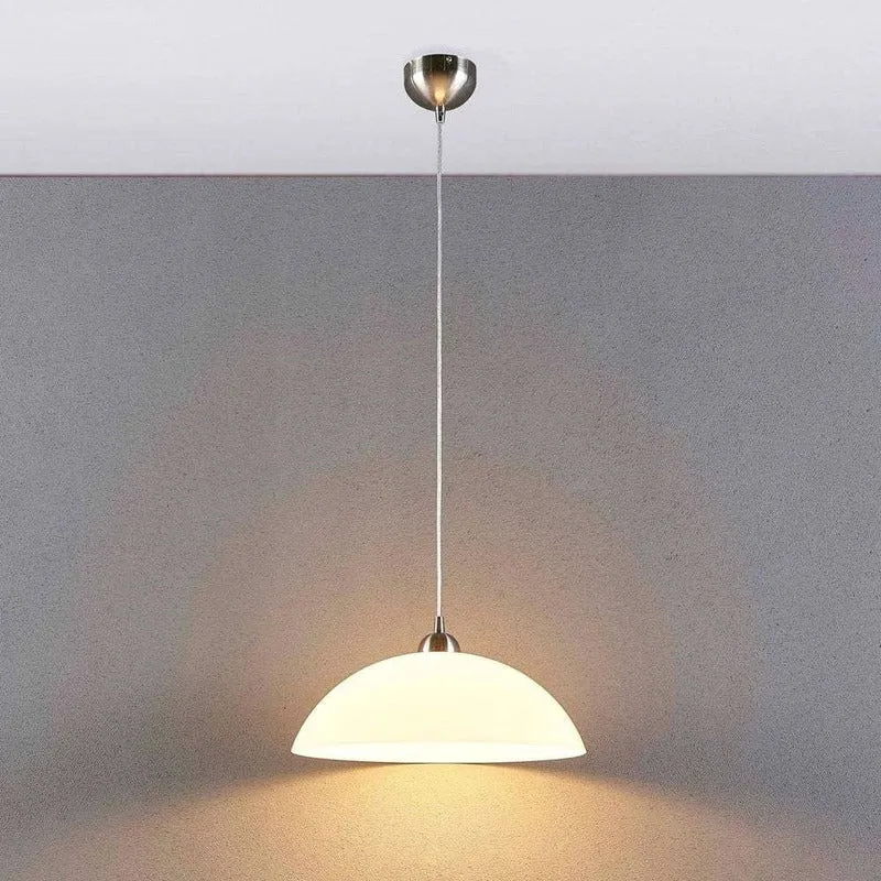 B-Ware Lindby Hängeleuchte Valeria LED Pendelleuchte Lampe dimmbar weiß Ø40cm 18cm