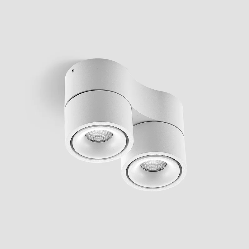 B-Ware Arcchio Deckenstrahler Rotari LED Strahler dimmbar 2-flg warmweiß 1362lm weiß