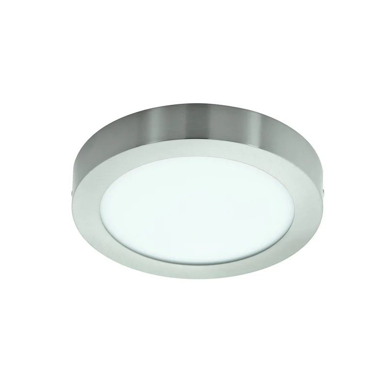 B-Ware EGLO Connect Deckenlampe Fueva-C Lampe LED Rund Nickel Smart Fernbedienung RGB