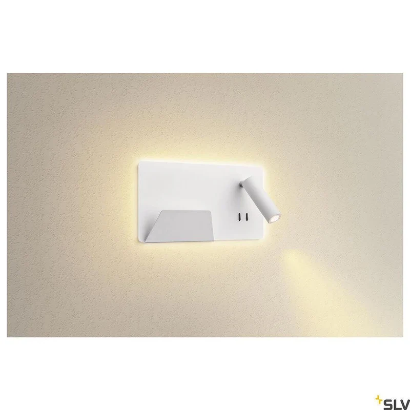 Somnila Spot LED Wandaufbauleuchte inkl. USB
