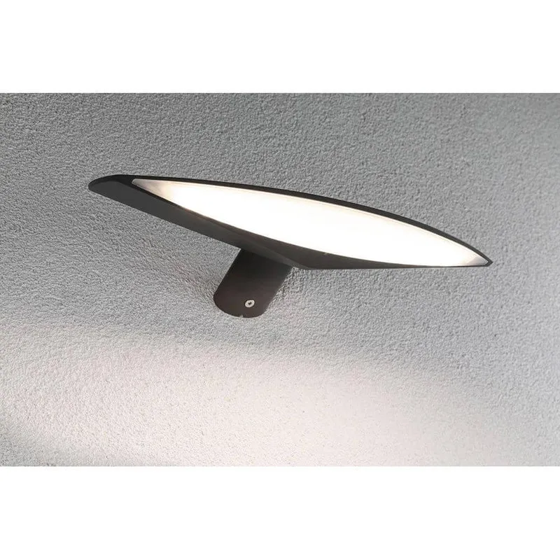 Solar LED Außenwandleuchte Kiran Bewegungssensor Anthrazit
