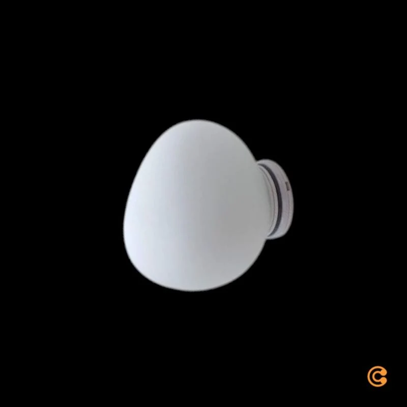 B-Ware Foscarini Wandleuchte Designer Leuchte Gregg piccola LED dimmbar weiß 11x13cm