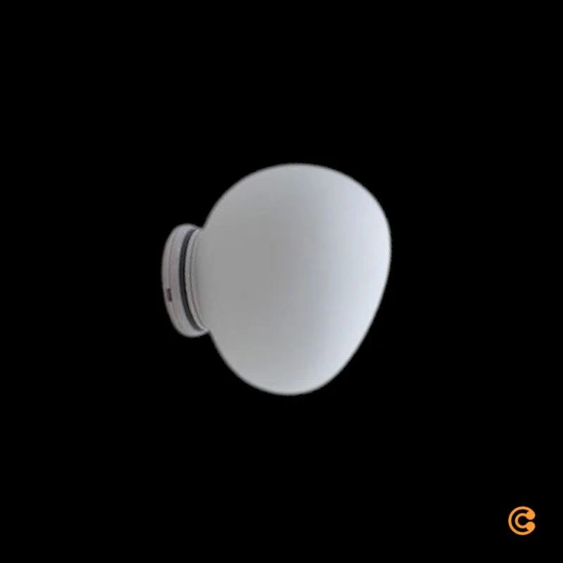 B-Ware Foscarini Wandleuchte Designer Leuchte Gregg piccola LED dimmbar weiß 11x13cm