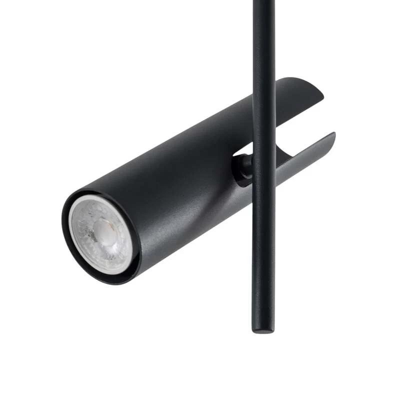 B-Ware Deckenspot Leda 3 anthrazit LED Deckenlampe dimmbar Strahler Stahl 76cm hoch