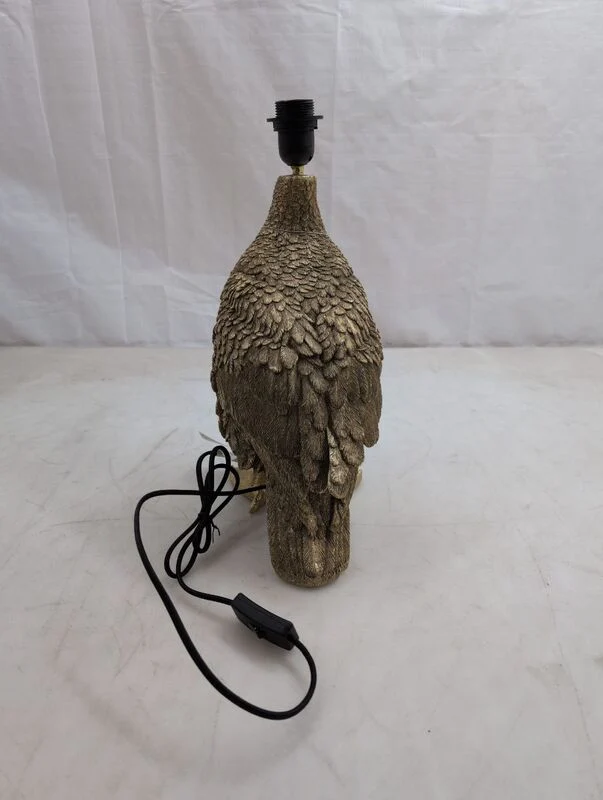 B-Ware KARE Tischleuchte Animal Duck Ente Lampe E27 schwarz gold 58cm witziges Design