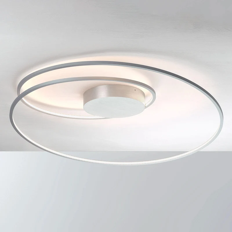 B-Ware Bopp Deckenleuchte Deckenlampe Leuchte Lampe LED Aluminium 70cm