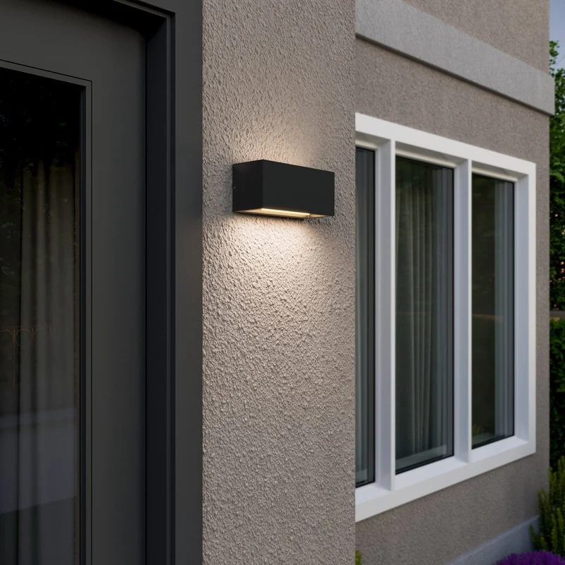B-Ware Lucande Bente Außenwandleuchte Gartenleuchte Außenlampe Wandlampe Lampe Leuc620