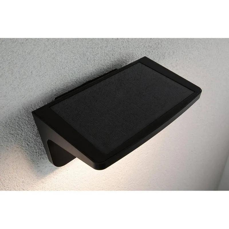 Solar LED Sensor Außenwandampe Cyrus mit Orientierungslicht