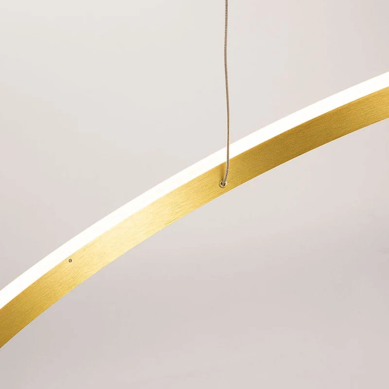 s.luce LED Ring Pendelleuchte rund Direkt oder Indirekt
