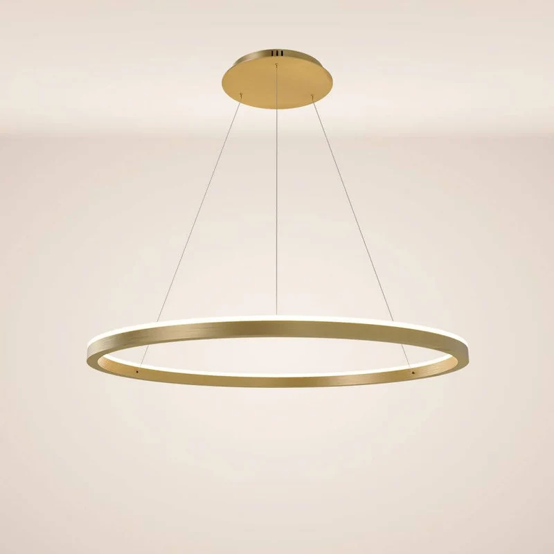 s.luce LED Ring Pendelleuchte rund Direkt oder Indirekt