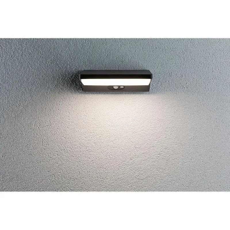 LED Außenwandleuchte Ronea Bewegungsmelder Alu, Dunkelgrau IP44