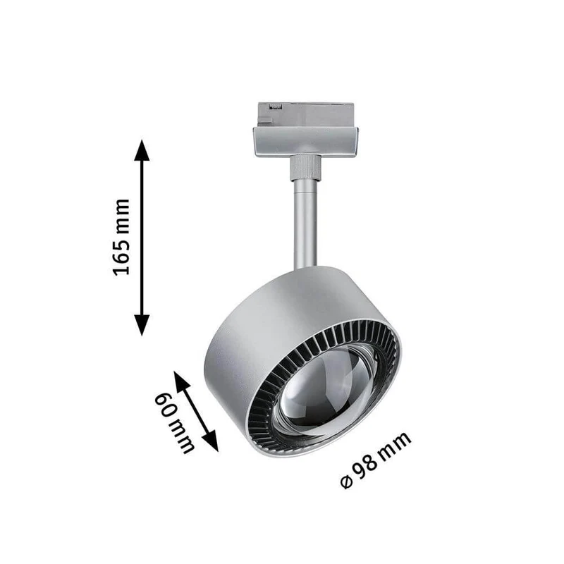 U-Rail LED Schienenspot Aldan Einzelspot Dimmbar