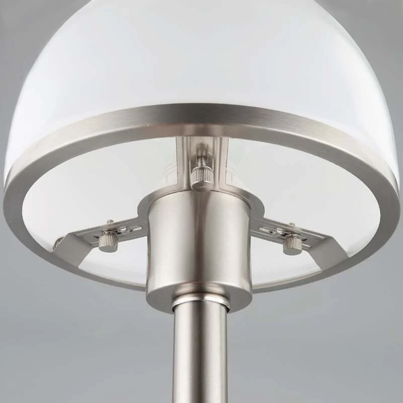B-Ware Lindby Tischleuchte Jolie LED Lampe Tischlampe Touchfunktion nickel 39cm Höhe