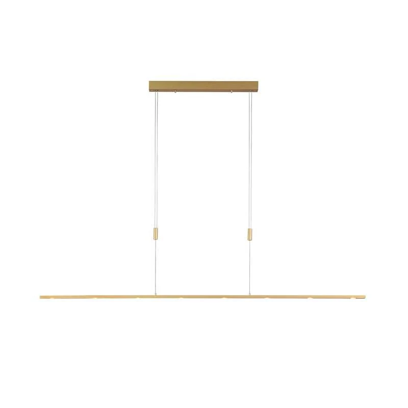 B-Ware Rothfels LED-Pendelleuchte Pendelleuchte Lampe Leuchte Licht IP20 Tolu messing