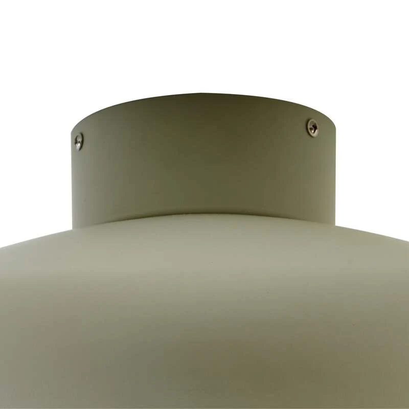 B-Ware Lindby Deckenleuchte Elover Deckenlampe Deckenlicht Lampe hellgrün Ø 45 cm Eisen