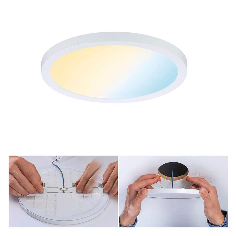 VariFit LED Einbaupanel Areo Smart Home Zigbee Dim-to-Warm Weiß