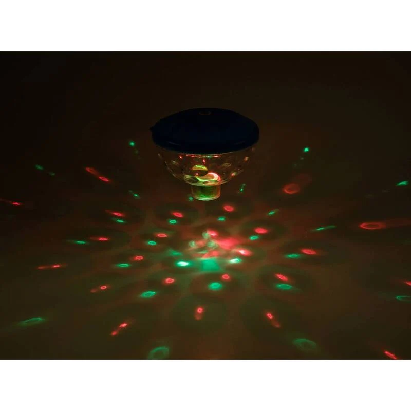 B-Ware Eurolite Poolbeleuchtung LED Schwimmbadlampe transparent schwimmend 120mm Ø142mm