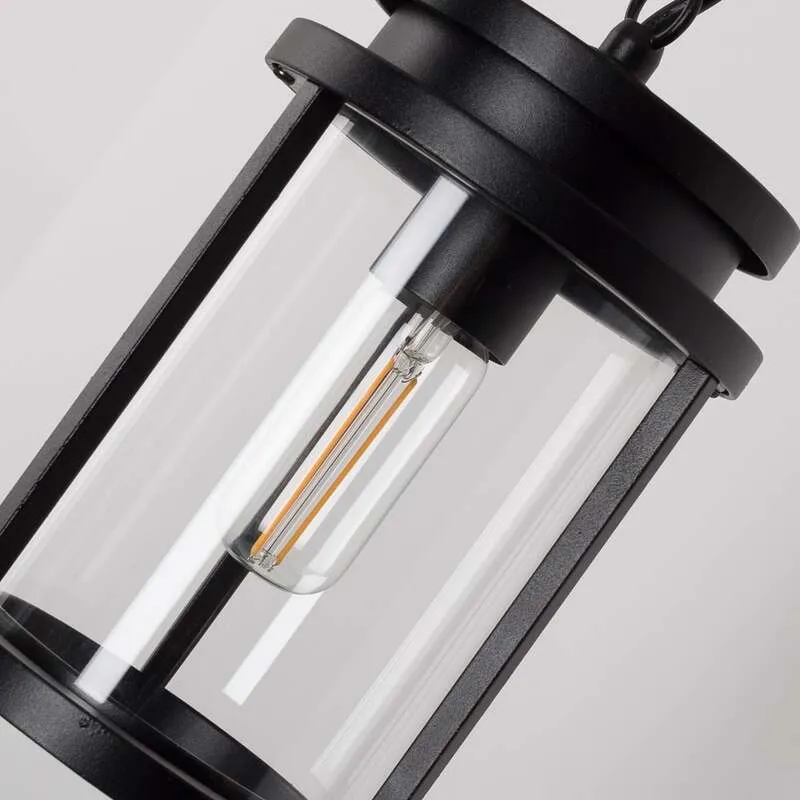 B-Ware KS Verlichting Außen-Pendelleuchte Sydney LED Gartenlampe Hängelampe schwarz
