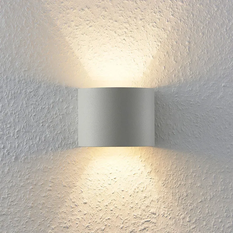 B-Ware Arcchio Wandleuchte Zuzana LED Wandlampe dimmbar Aluminium weiß 13cm breit