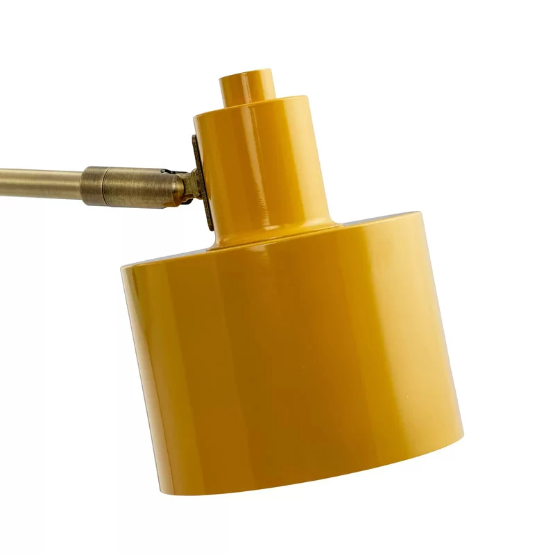 B-Ware Dyberg Larsen Ocean Wandlampe curry messing türkis Wandleuchte Leuchte Lampe E14